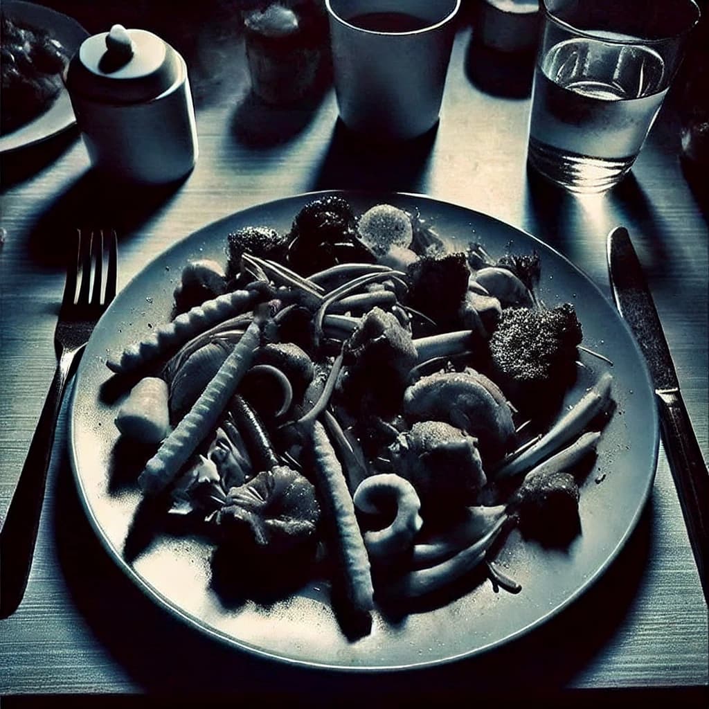 Ejemplo de error común en fotografía de alimentos